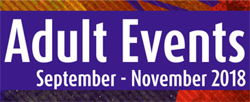 Adult Fall Events 2018